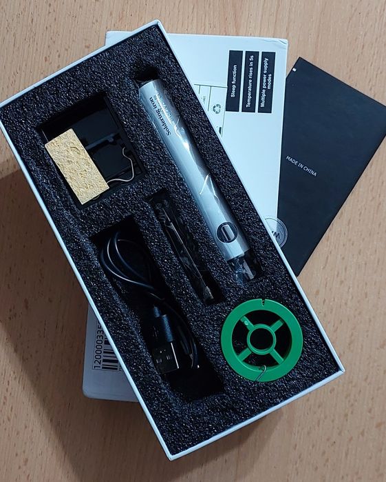 (НОВЫЙ) Беспроводной аккумуляторный USB паяльник 5V / 8W