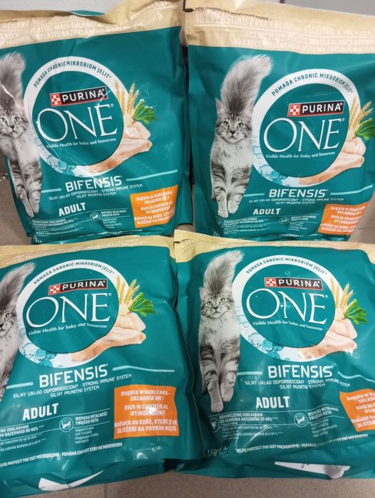 4x1.5 kg Purina one bifensis adult