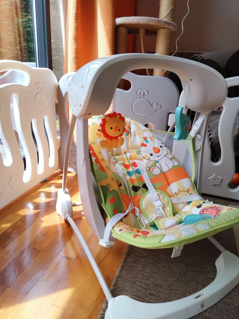 Cadeira baloiço da fisher price