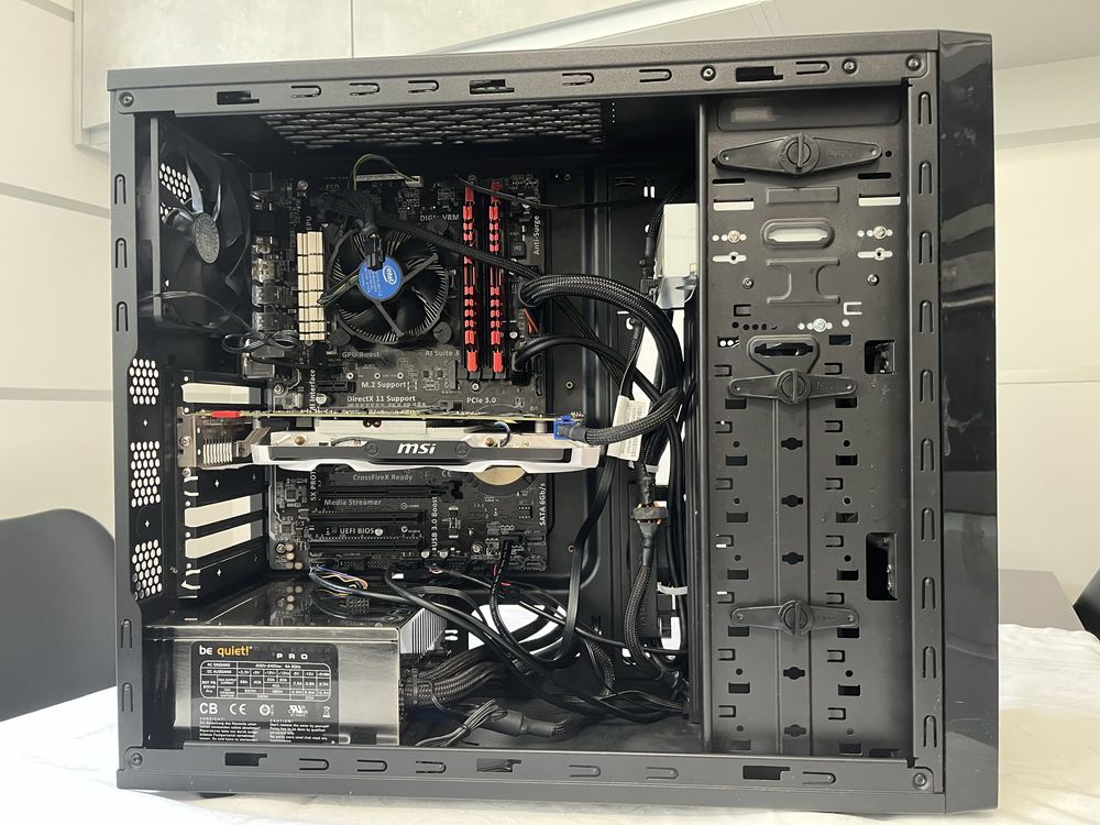 PC Torre com GPU -> MSI GTX 960 CPU -> i5-4590 apenas falta SSD ou HDD
