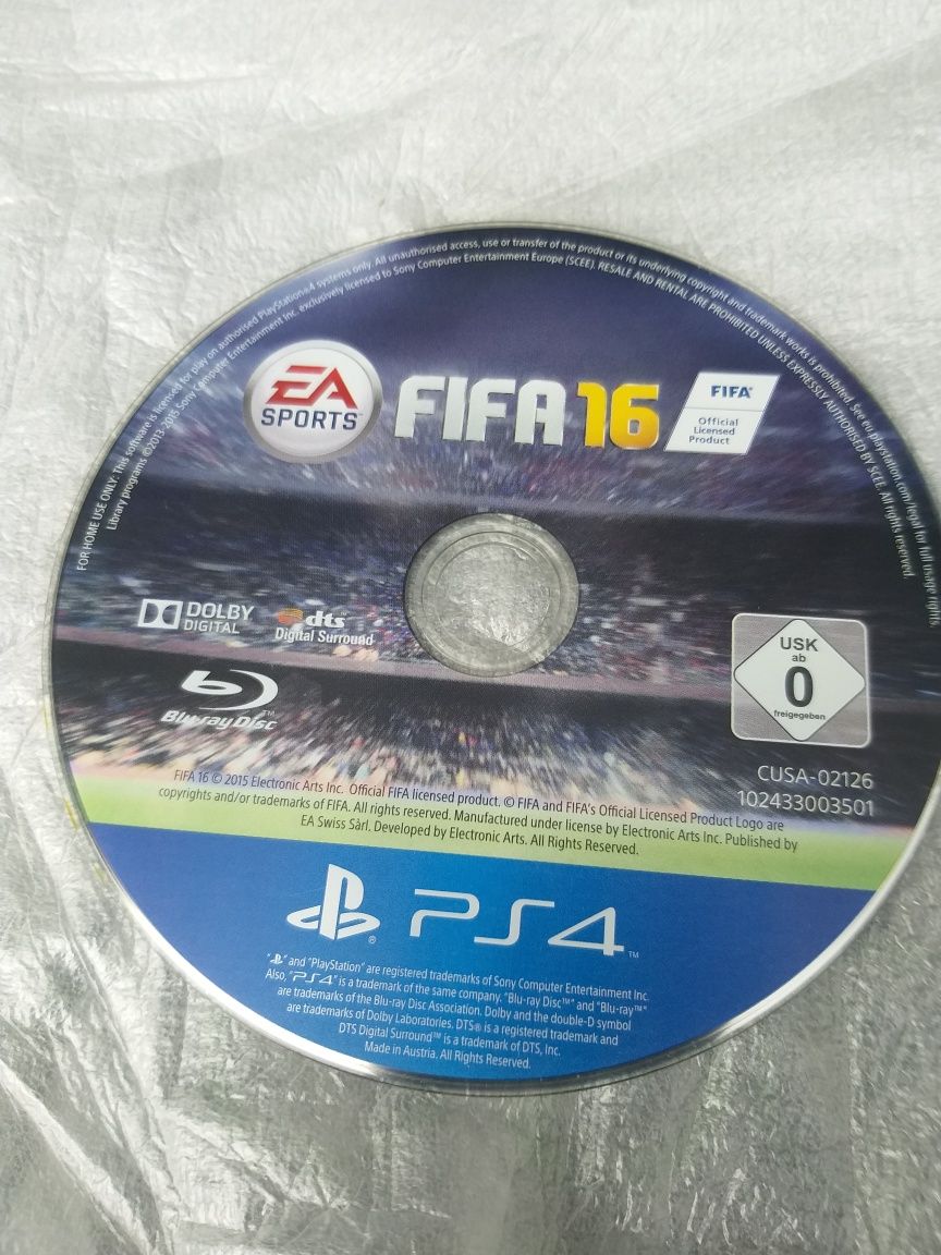 Gra Fifa 16 PS4 Play Station 4 fifa pudełkowa EA Sports piłkarska foot