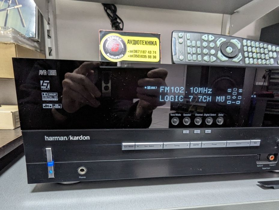 6.1 AV-ресивер Harman Kardon AVR 135. Пульт! Вага 11 кг.