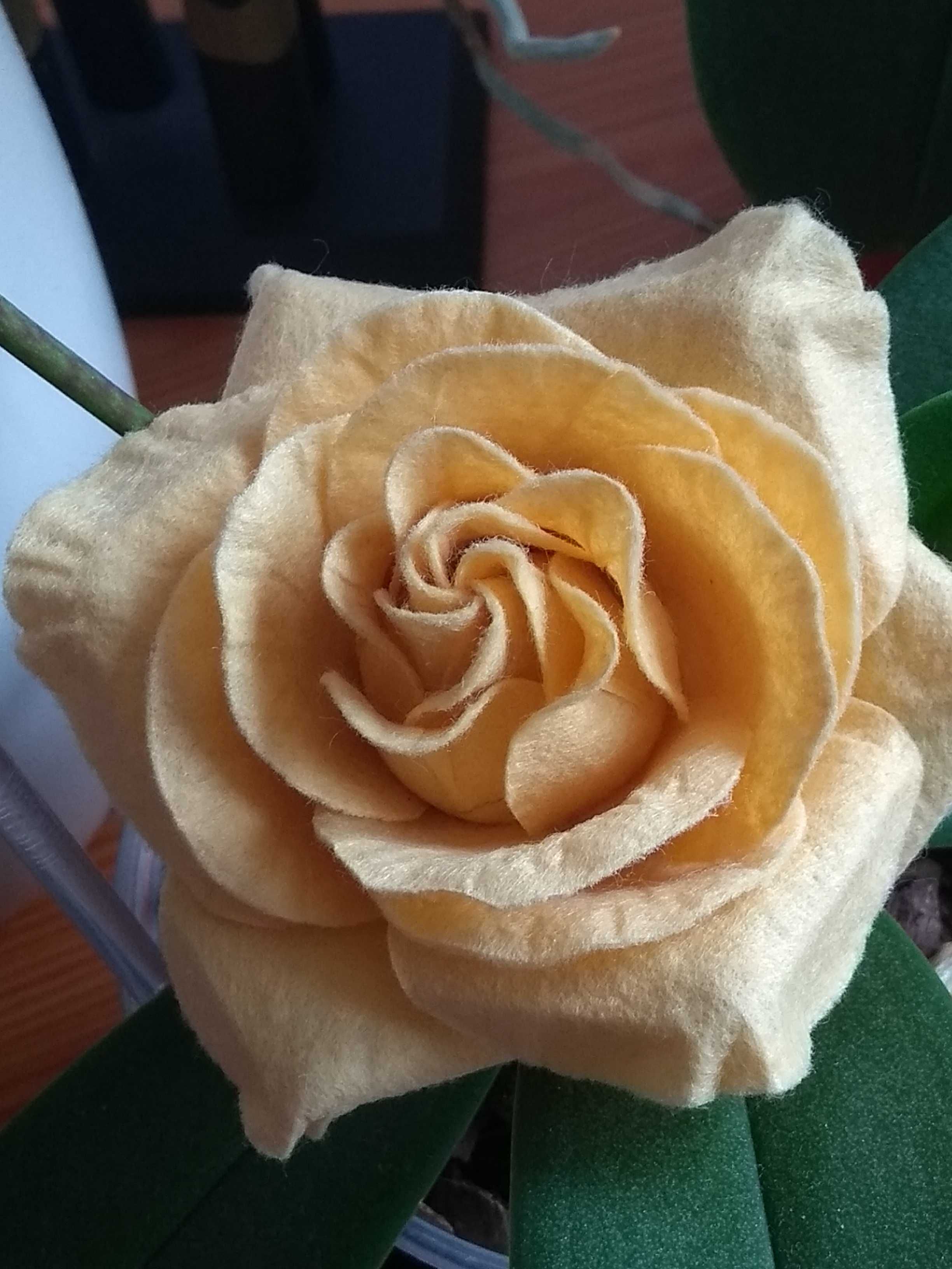 Róża broszka/przypinka/gumka do włosów