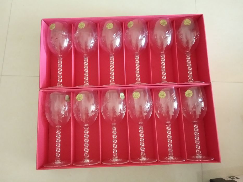 NOVO-Copos Cristal D'arques