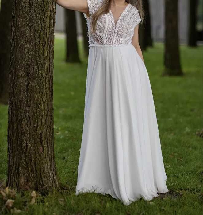 Suknia ślubna w stylu BOHO