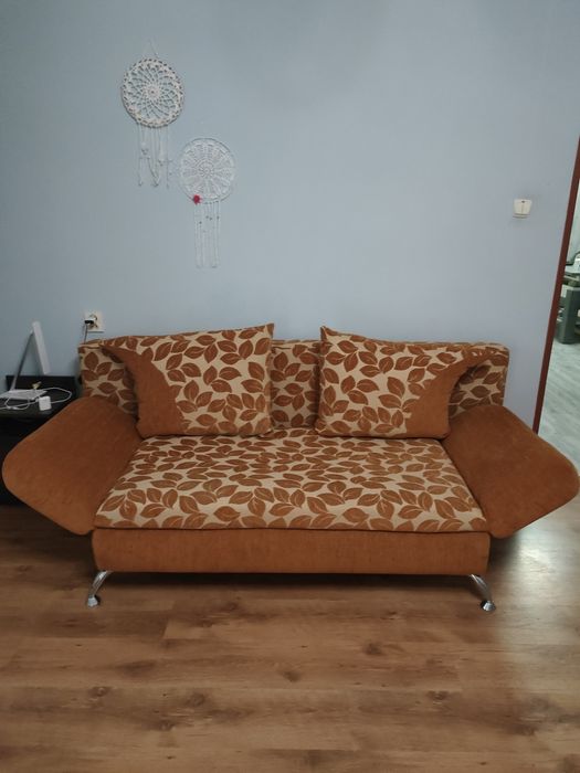 Wersalka sprężyny funkcja spania pojemnik na pościel