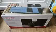 Wieża SHARP XL-B512 BK Czarna, Odtw.CD, Bluetooth, Tuner FM, Korektor
