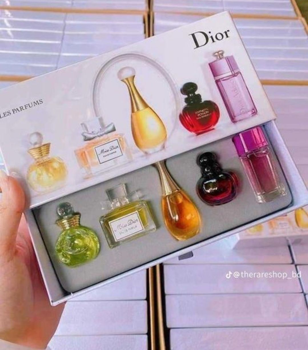 Набір Парфуми Dior, Gucci, Jo Malone, Chanel 5 . Оригінал