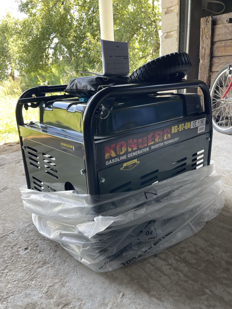 Nowy Generator prądotwórczy KONGERG KG-97-GN spalinowy