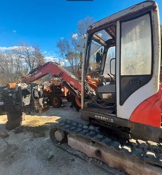 Minikoparka Kubota KX161-2, mini koparka gąsienicowa