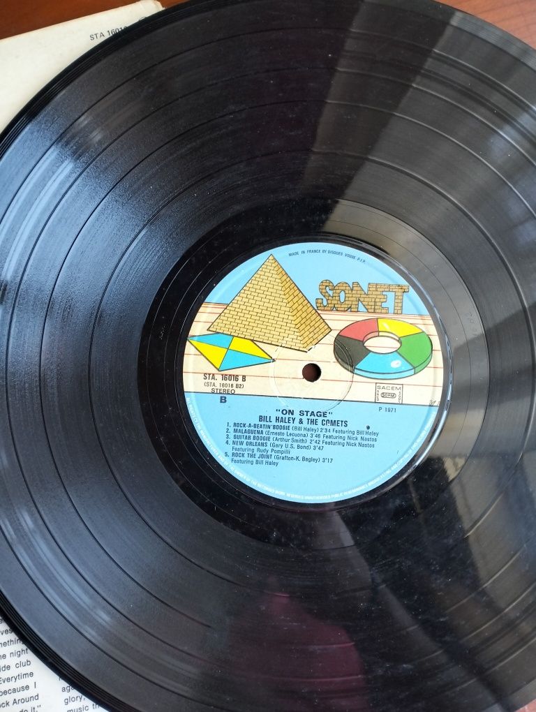 Disco de vinil LP Bill Haley & The Comets