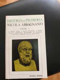 Livro de filosofia "História  da Filosofia"