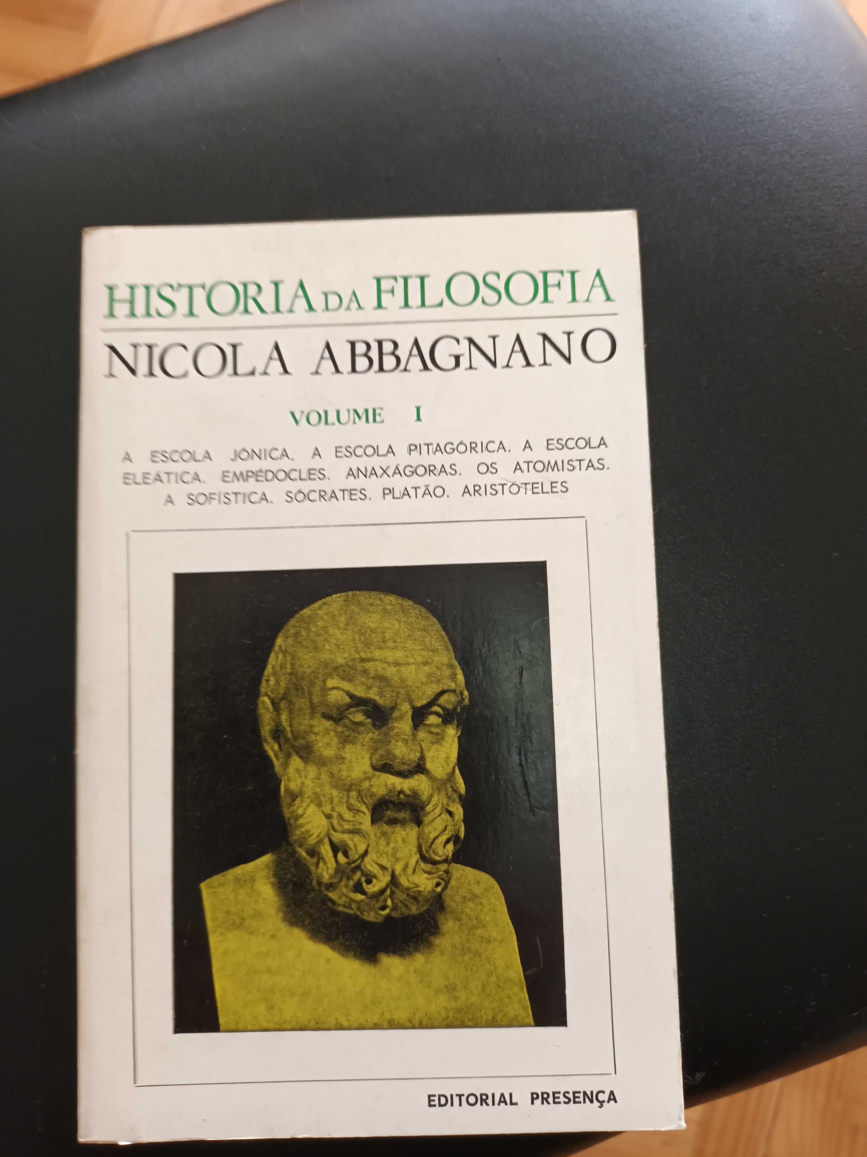 Livro de filosofia "História  da Filosofia"