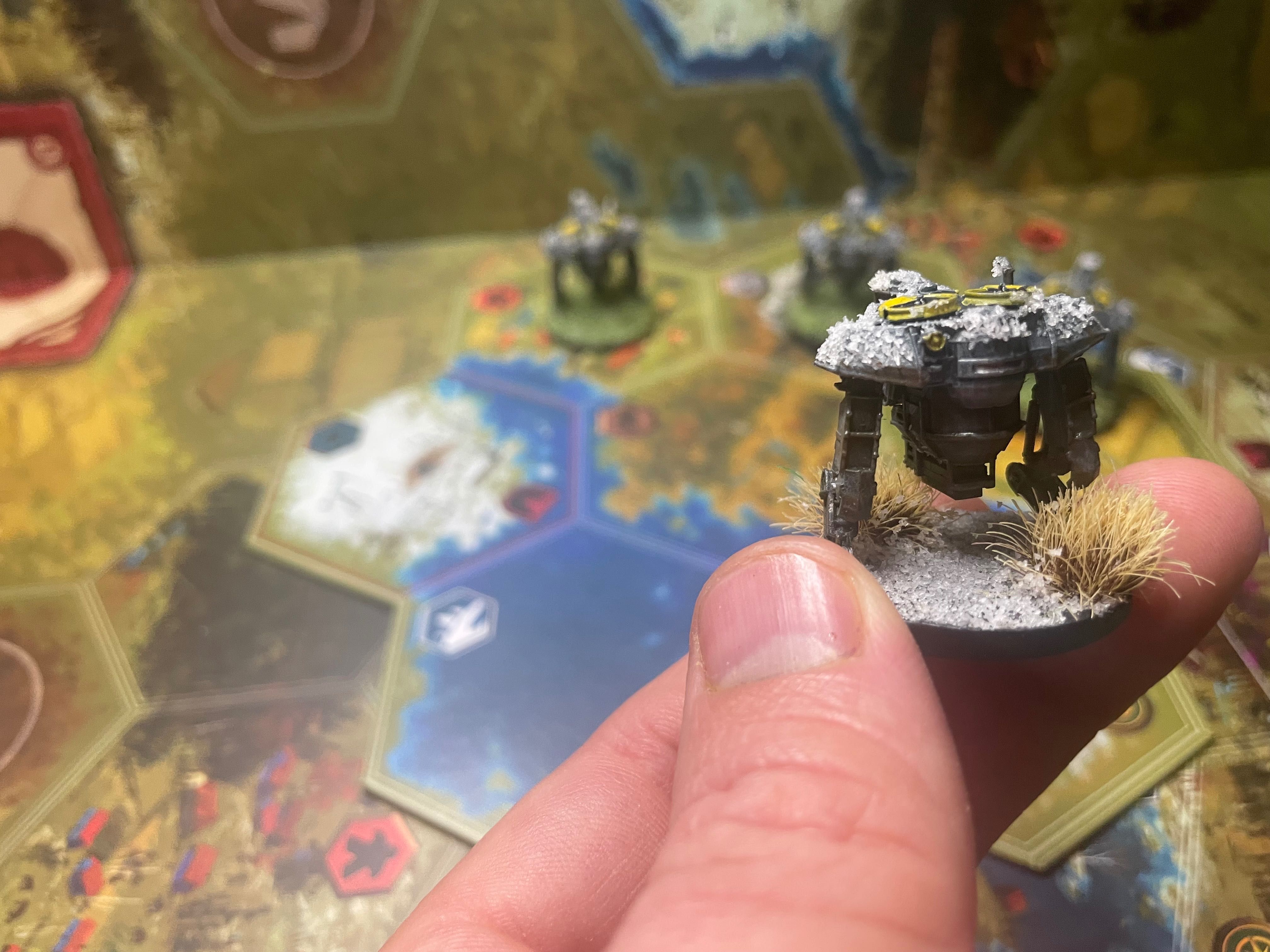 Zestaw alternatywnych Mechów do gry Scythe