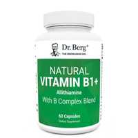 Натуральный Витамин В1 + B комплекс,  Dr. Berg, 60 капсул