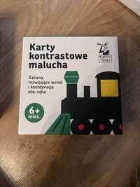 Karty kontrastowe malucha Kapitan Nauka