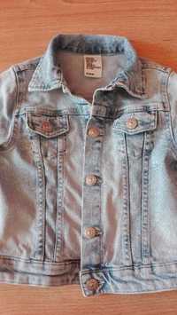 Katana jeansowa kurtka kurteczka jeans H&M 116 5-6