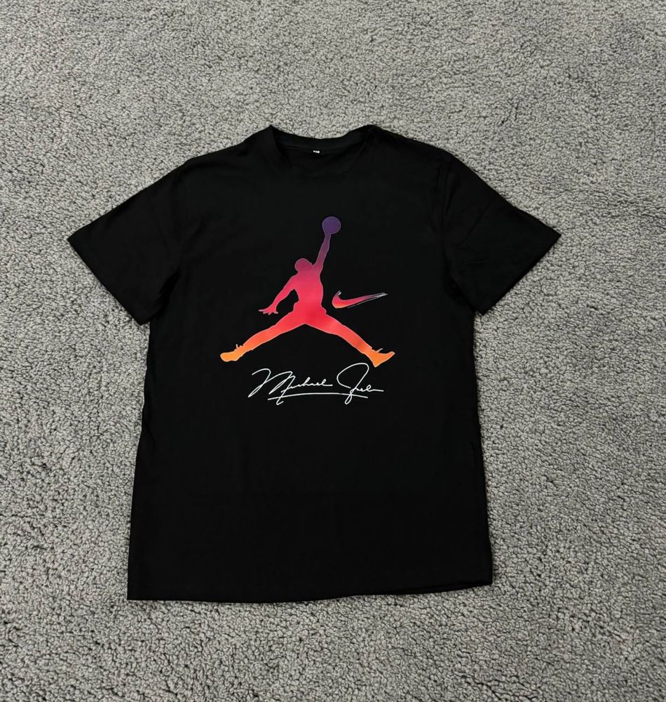 Футболка Jordan / Футболка чорна Джордан / Футболка Jordan / Nike