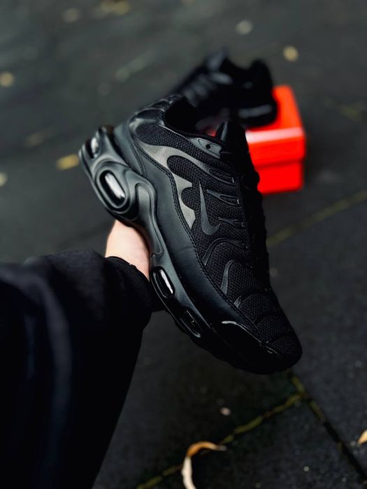 Мужские кроссовки Nike Черные осенние термо кросовки Найк Чоловічі
