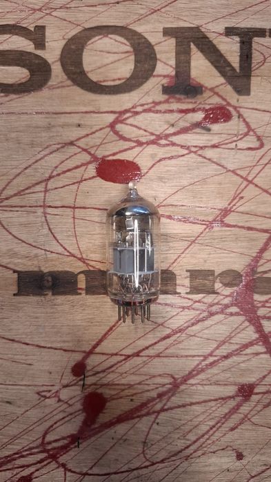 Siemens ECC – podwójna trioda 9-pin – vintage – używana