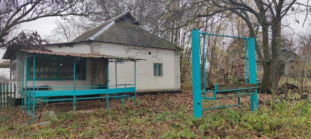 Продаж будинку 60м2, 4 кімнати, 43сотки. Власний вихід до річки.ID:201