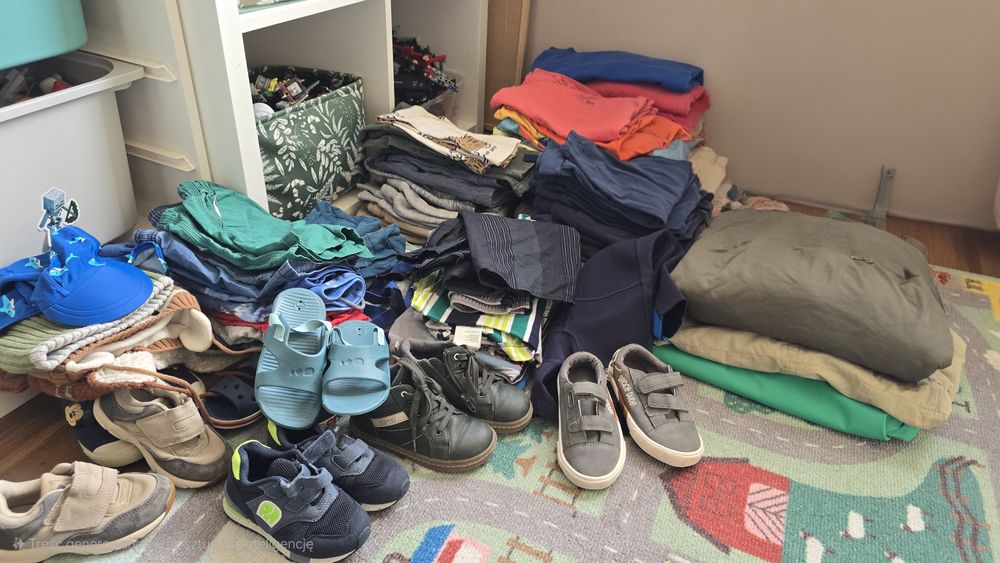 Wielka paka 70 szt, ubran i butów 98-104 chłopiec