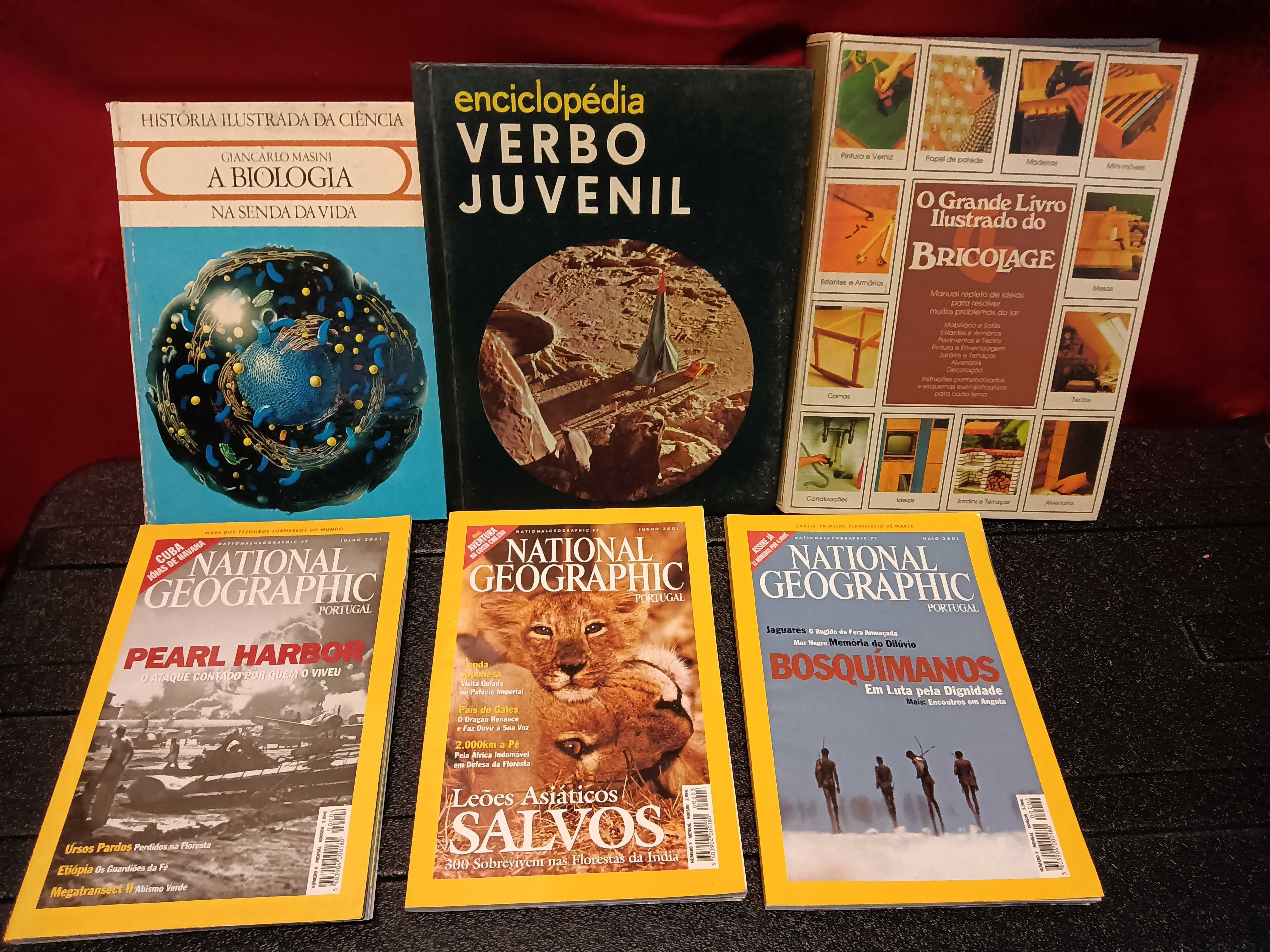 varios livros varios temas