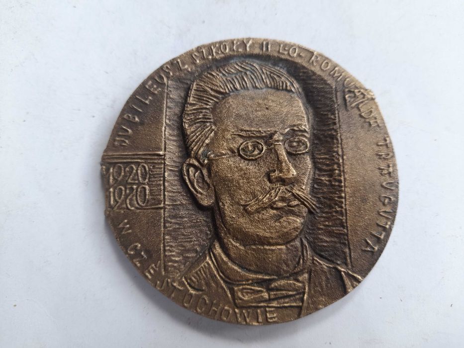 Medal 50 lat II LO im. Romualda Traugutta Częstochowa (1970)