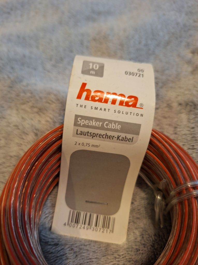 Kabel głośnikowy HAMA 2x0,75mm²