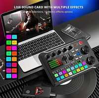 Live Sound Card - Bluetoth, USB - Podcasty, Mixer