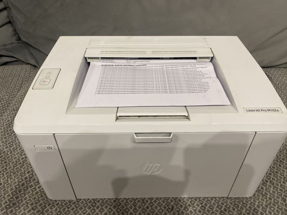 Принтер HP Laser Jet Pro m102a