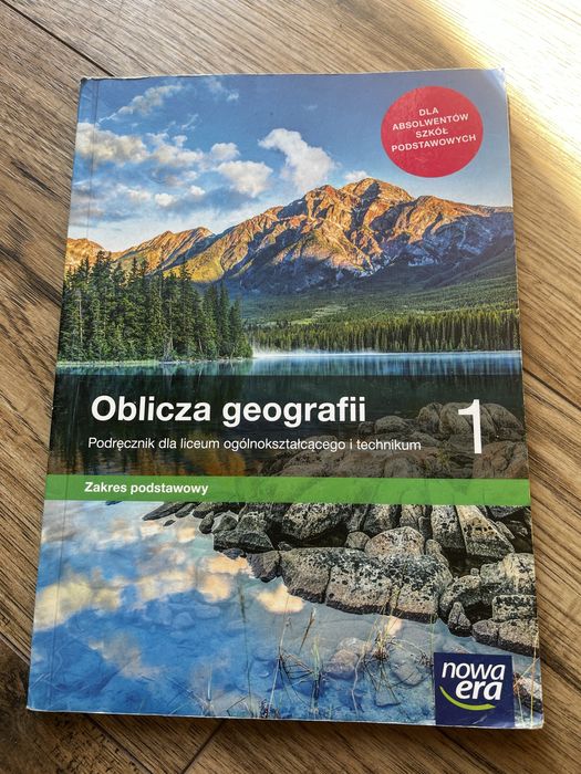 Podręcznik do geografii klasa 1, zakres podstawowy