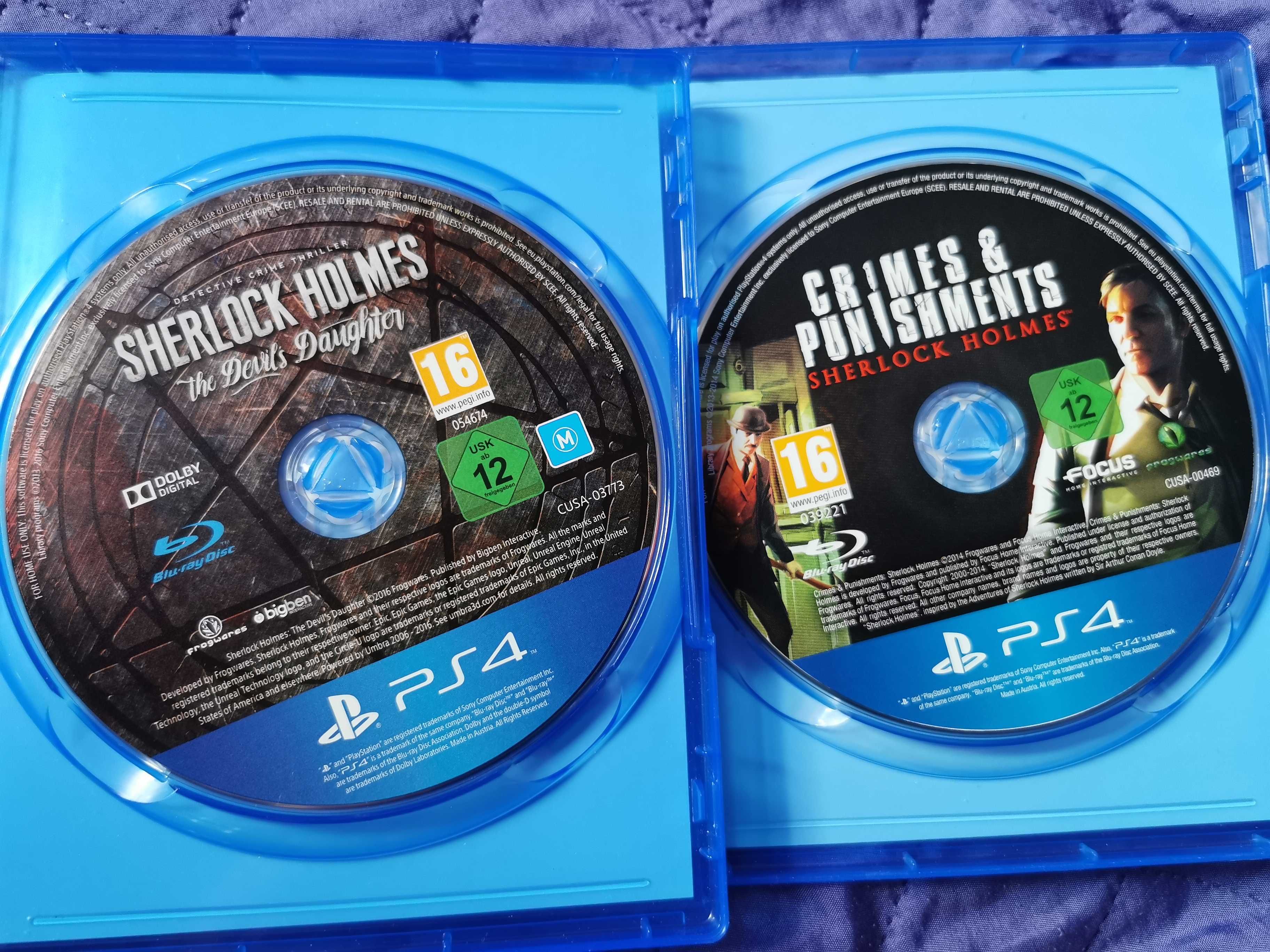 SHERLOCK HOLMES Collection - 2 GRY - PL - PS4