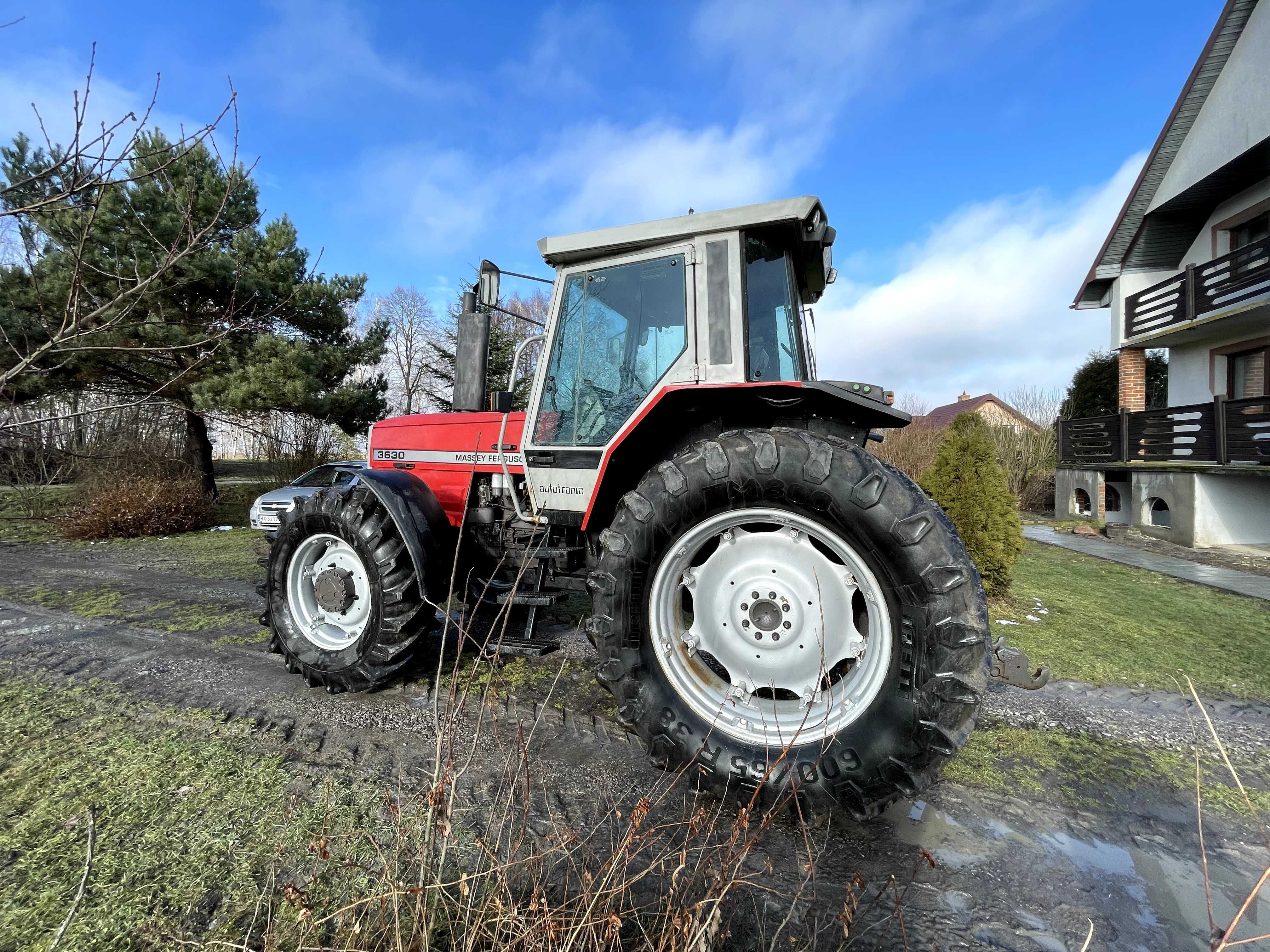 Massey Ferguson 3630, 1990r., 130 KM, silnik 6 cylindrowy Perkins