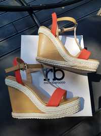 Buty koturny Roccobarocco 37