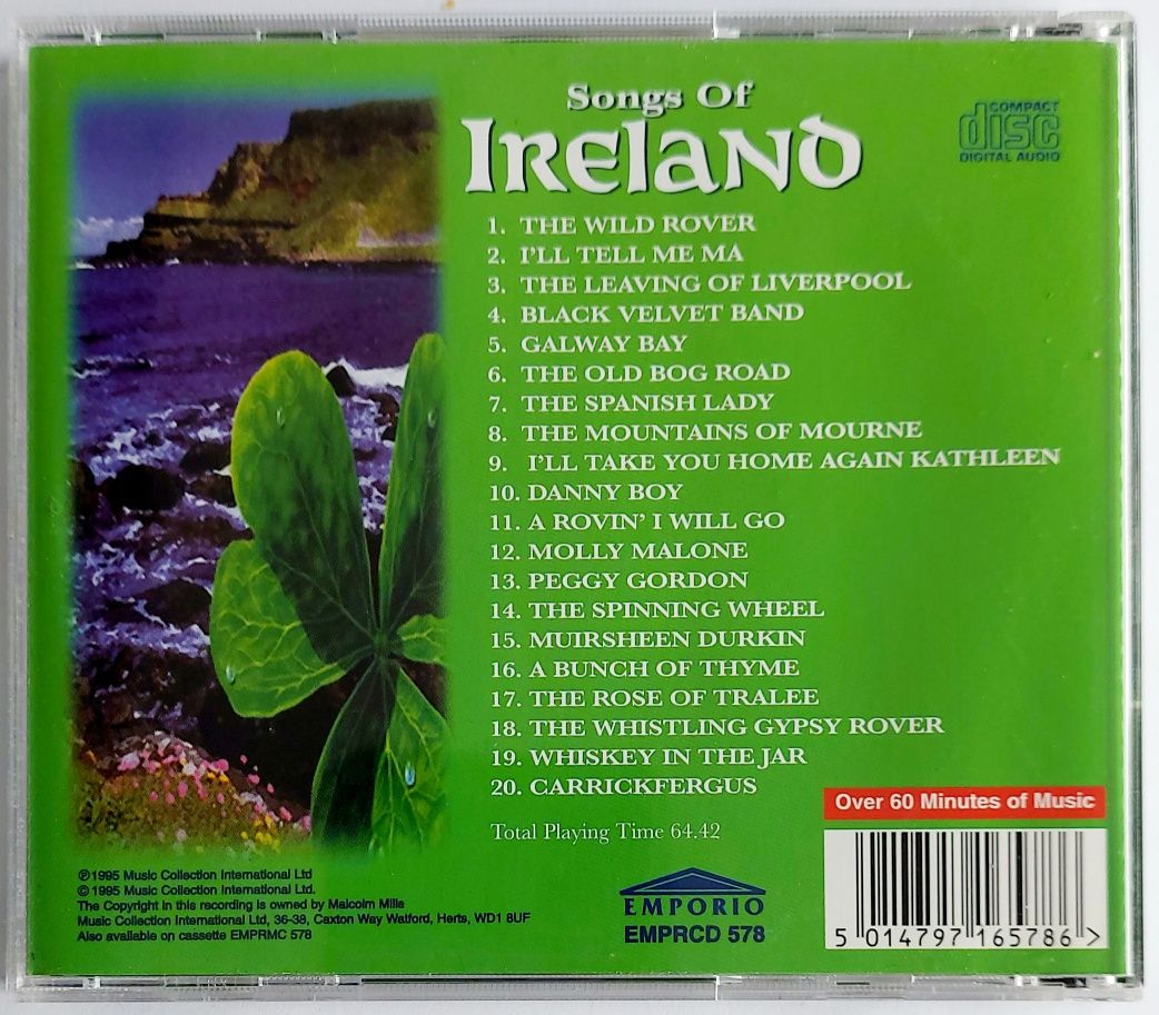 Songs Of Ireland 1995r