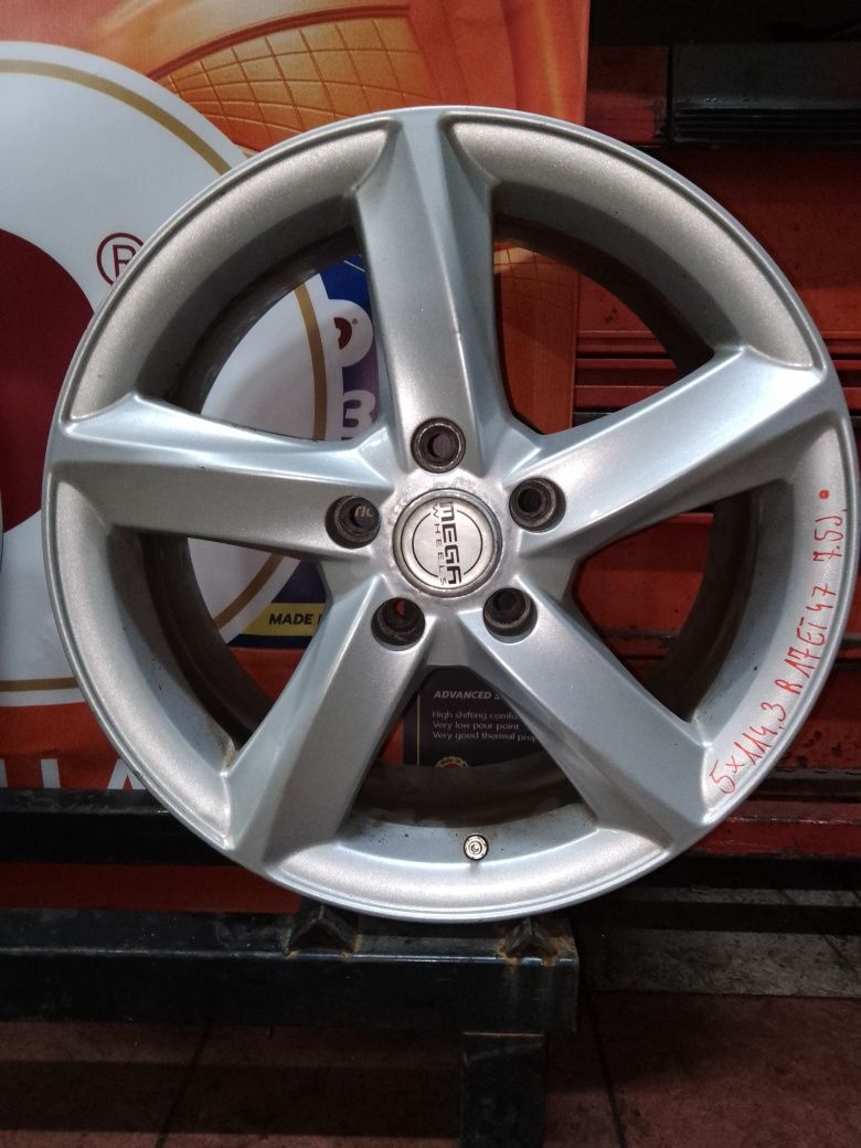 Felgi aluminiowe 5x114.3 R17 ET47 7.5J KIA TOYOTA HYUNDAI NISSAN