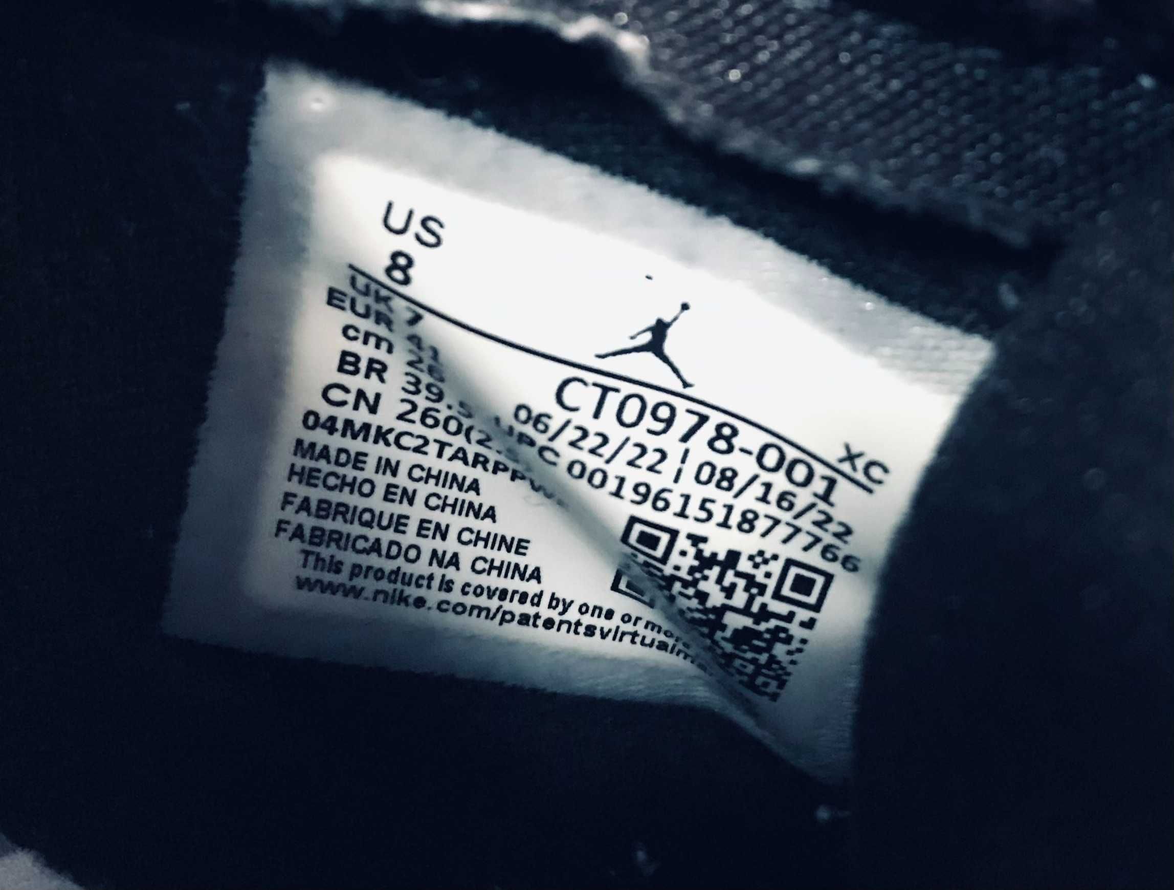 Кроссовки Nike Air Jordan Air 1 Zoom Cmft баскетбольные кожаные