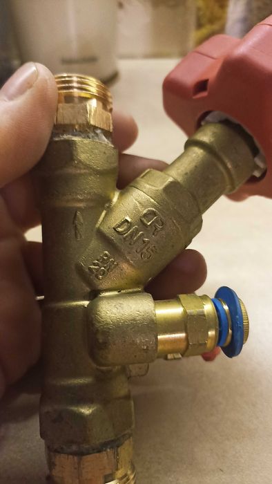 Hertz zawór równoważący dn 15