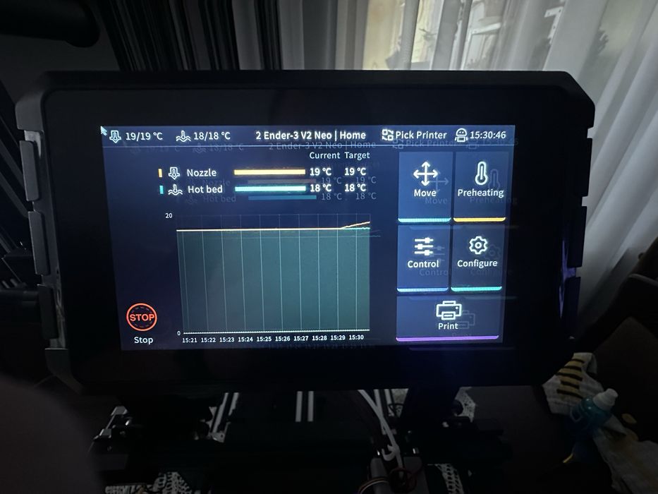 Creality Ender 3 v2 neo + creality Sonic pad