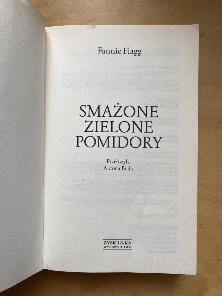 „Smażone zielone pomidory” Fannie Flagg