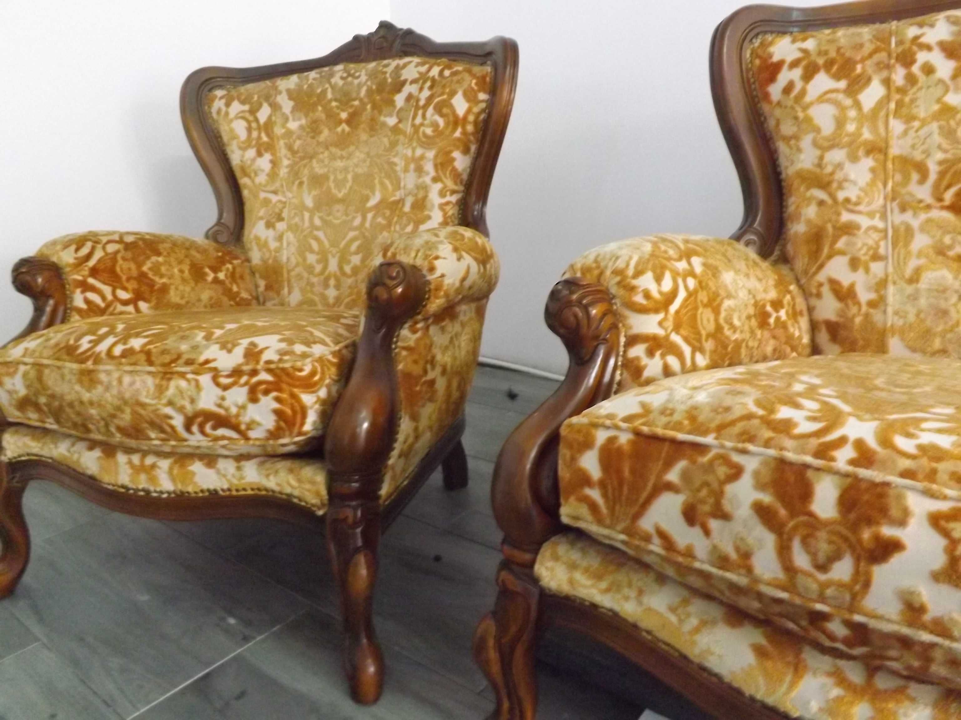 Chippendale sofa i 2 fotele