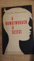 Stara książka medyczna nowotwory u dzieci Modrzejewska Kidawa prl pzwl