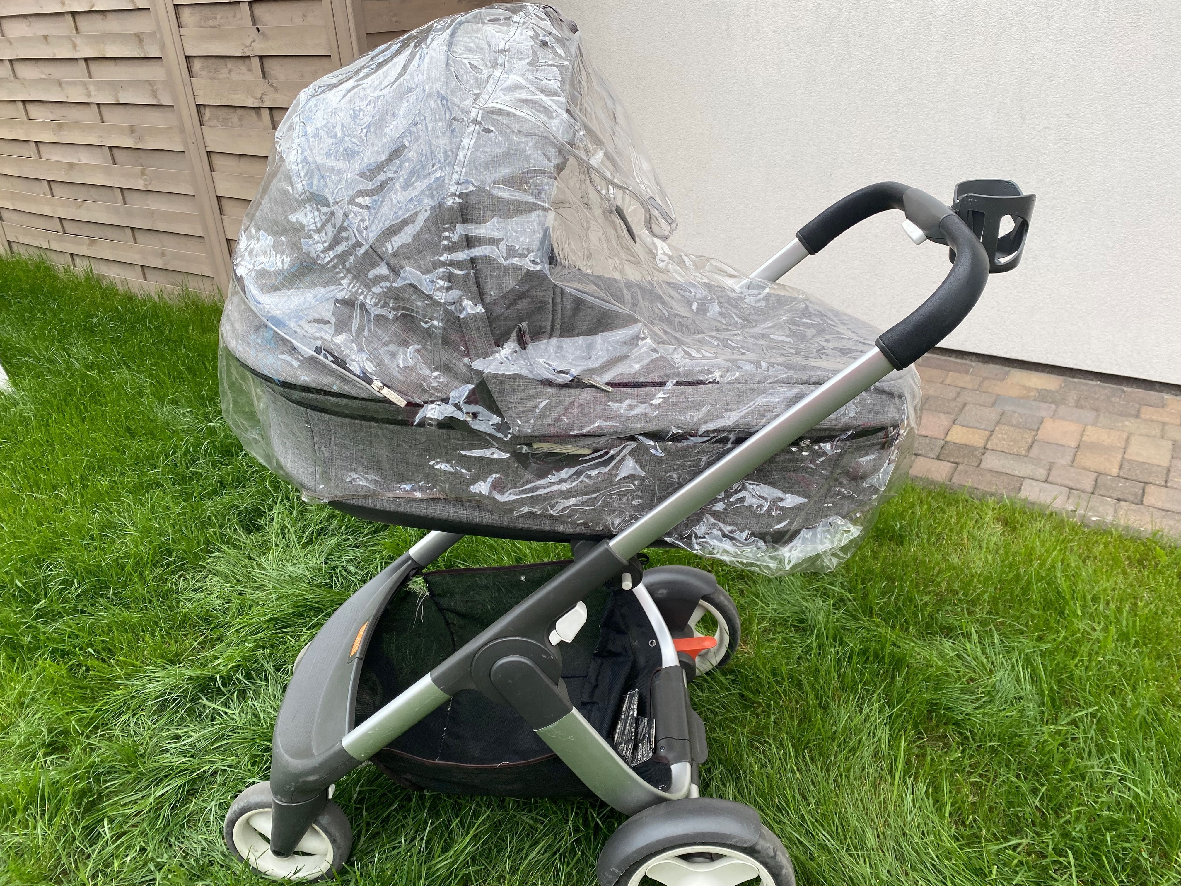 Wózek 2w1 Stokke - gondola + spacerówka
