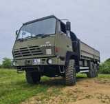 Steyr 6x6  1998 rok  7500 km wiertnica hds man volvo scania ekspedycja