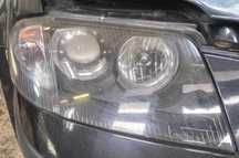 lampy przednie lampa przód czarny środek VW Passat B5 fl lift komplet