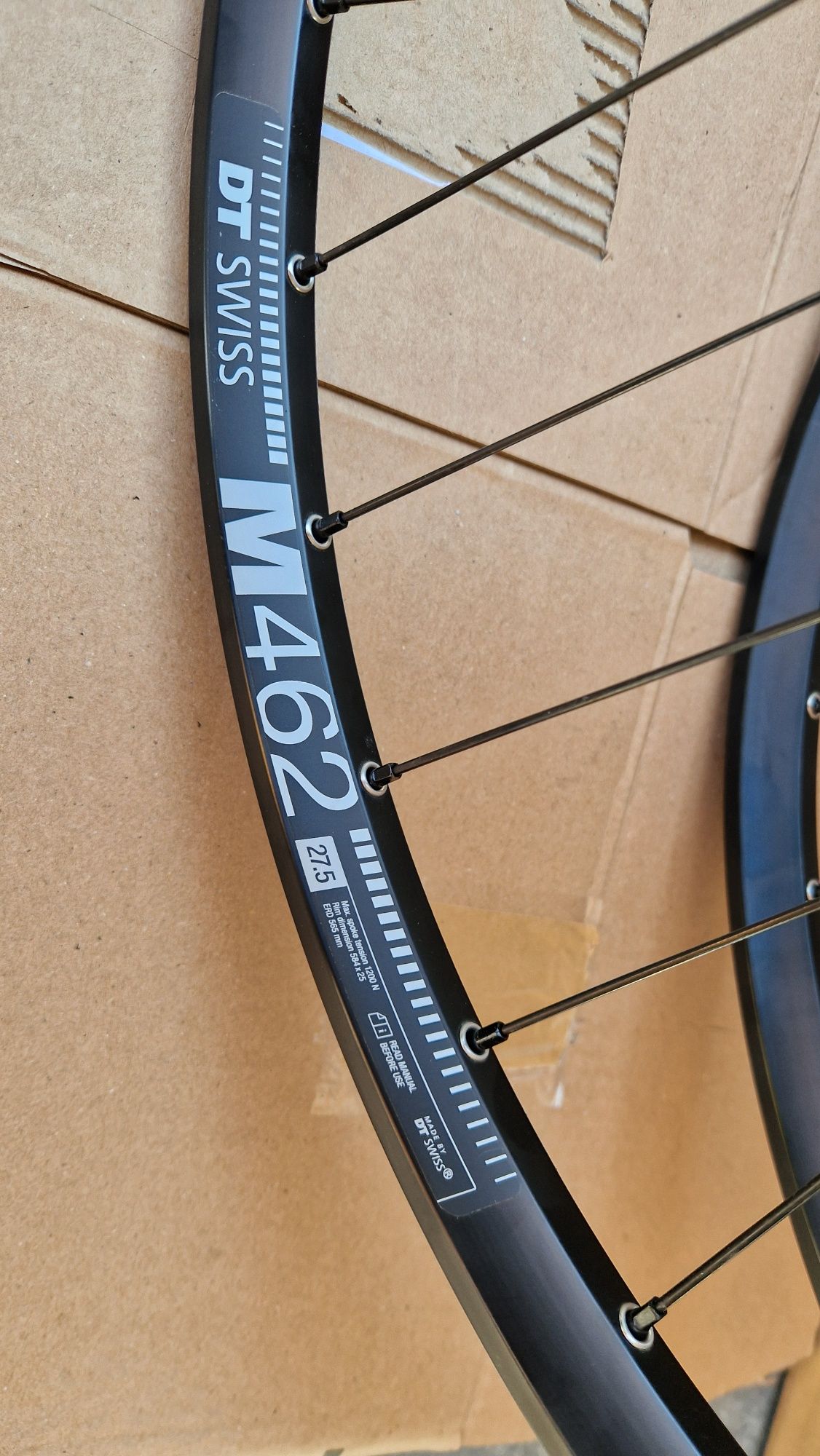 Nowe koła 27.5 dt swiss mtb ebike qr 9 gravel trekking cross