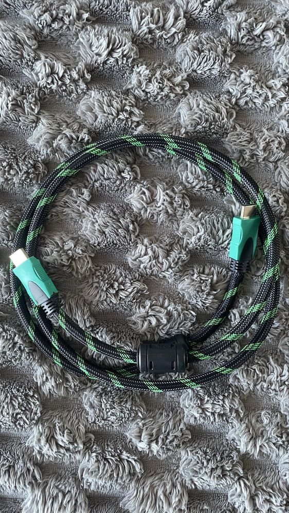Кабель HDMI-HDMI v2.0 4K 60Hz в обплетенні 1.5 м