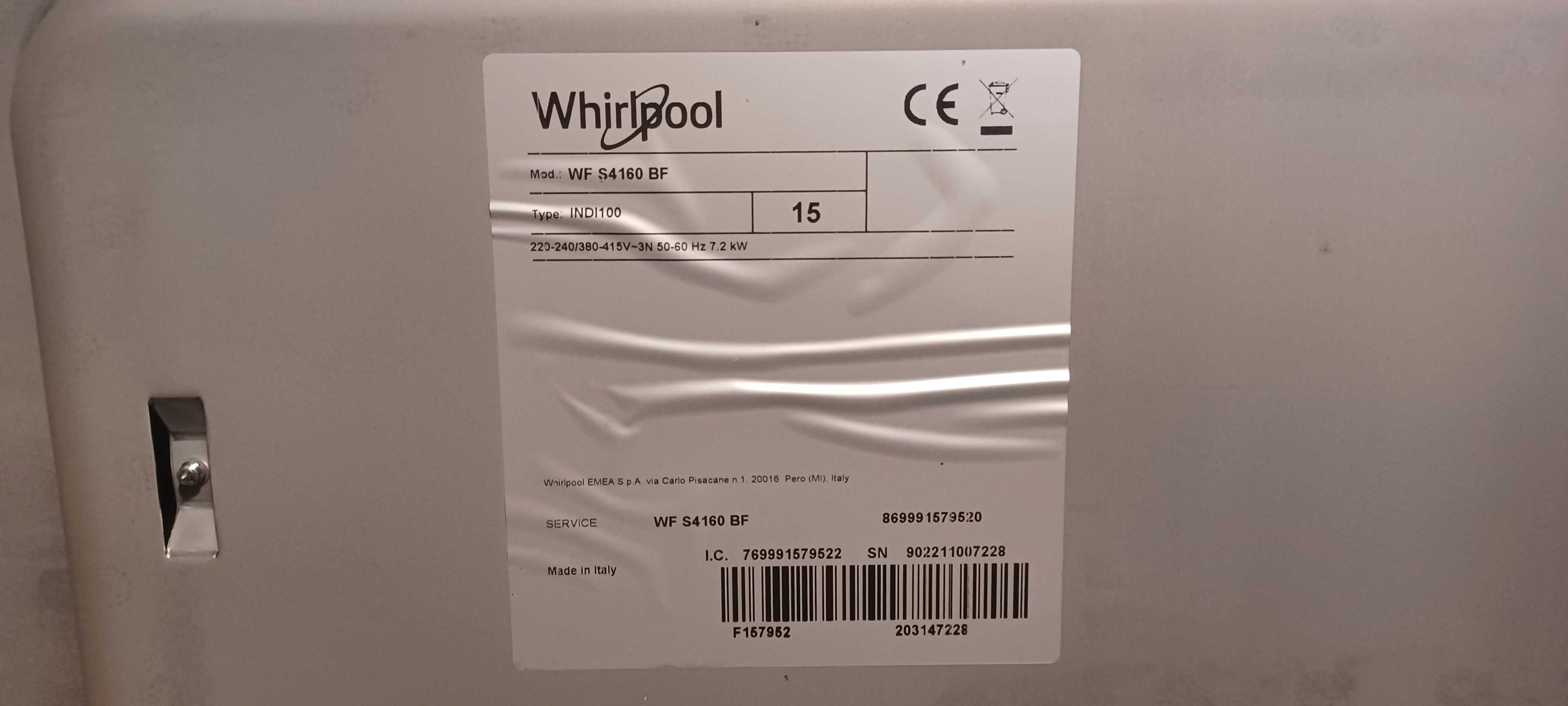 płyta indukcyjna Whirlpool WFS4160BF
