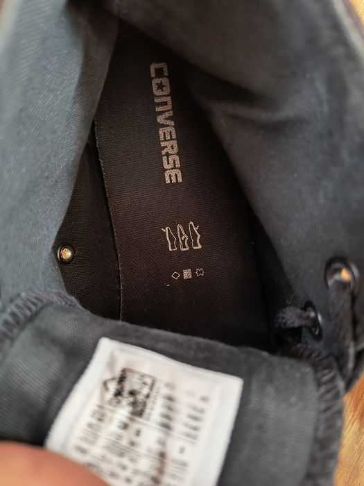 Skórzane trampki Converse 42,5